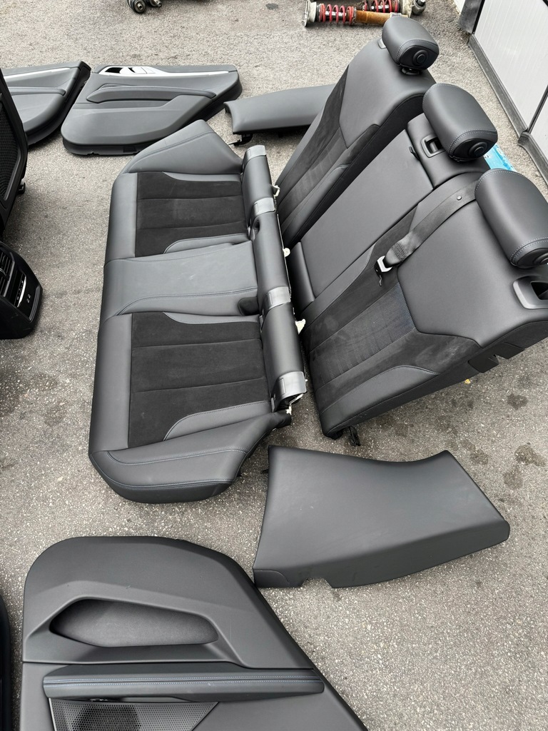 фото №11, Bmw g26 i4 sedan сидіння салон mpakiet повний сидіння оббивка