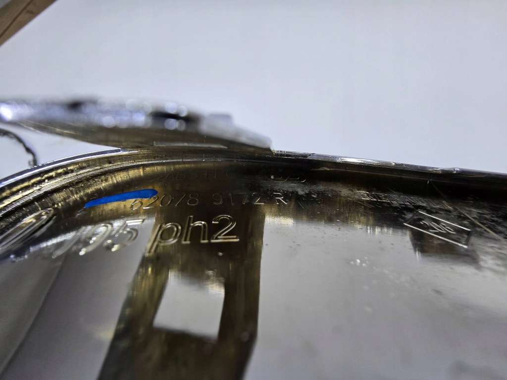 фото №8, Молдинг хром бампера renault scenic iii 3 lift 12-