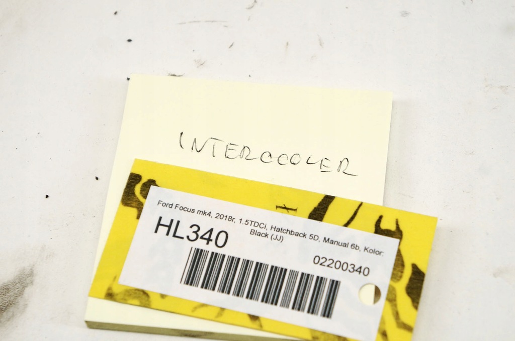 фото №7, Hl340 ford focus mk4 1.5d интеркулер