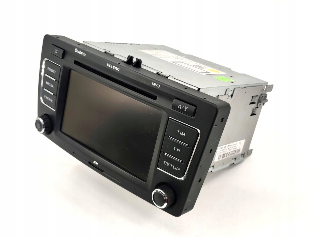 Купить Панель радио radiostacja skoda octavia 2 рестайлинг  yeti 1z0035156f