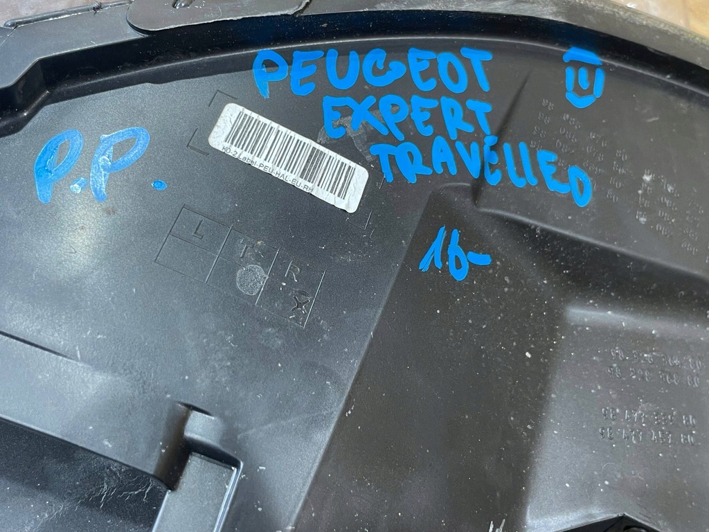 фото №16, Peugeot expert treveller iii 3 16- лампа правая перед передняя