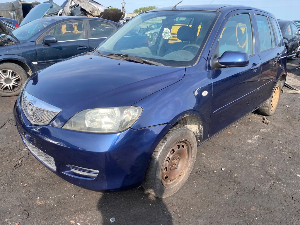 фото №5, Mazda 2 ii 03-06 заднее сиденье задняя задняя