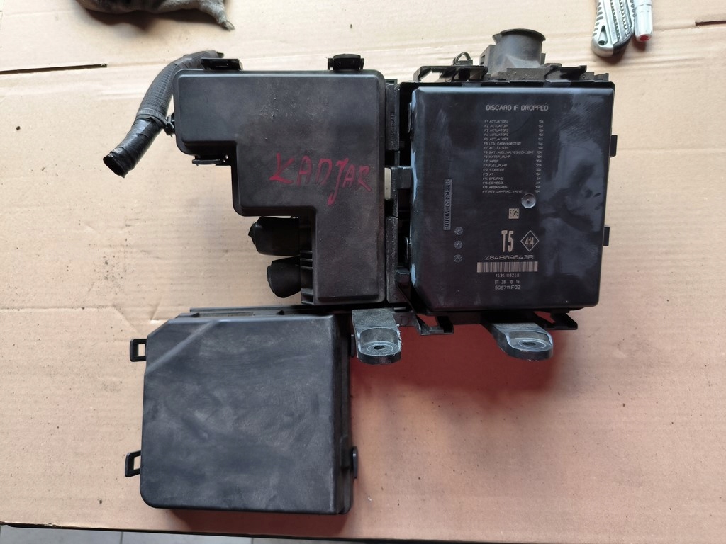 фото №1, Renault kadjar модуль bsm коробка предохранителей 284b69643r