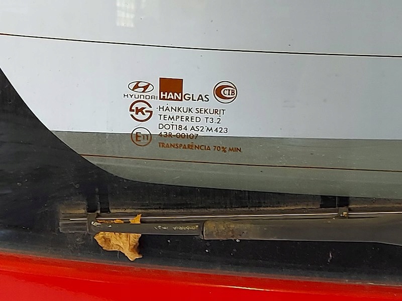 фото №8, Крышка багажника стекло задняя задняя багажника значок logo hyundai getz хэтчбек tb