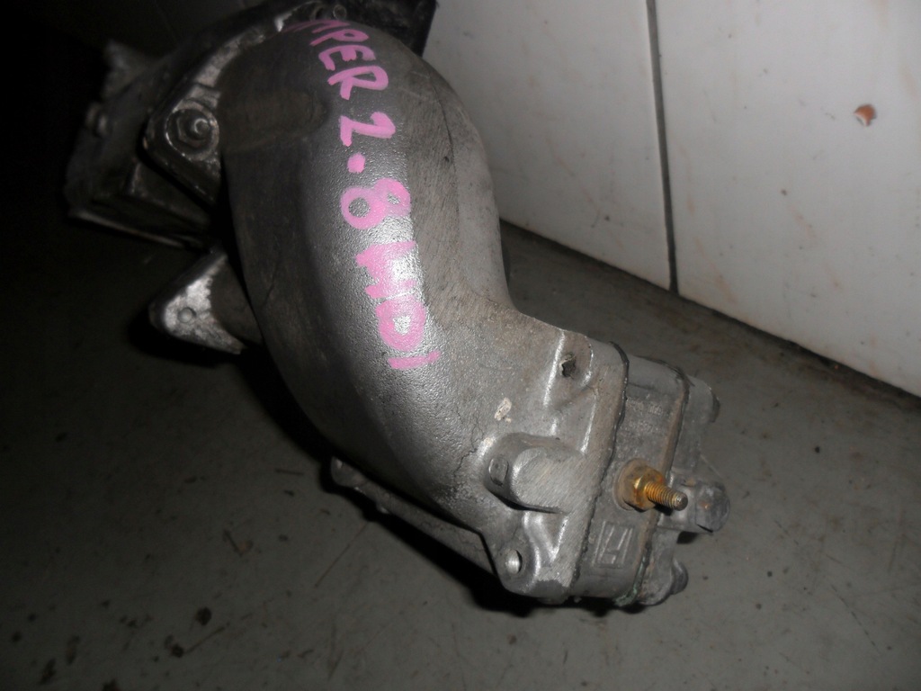 фото №5, Citroen jumper 2.8hdi 04 коллектор нагреватель радиатор egr 500369321 500342812