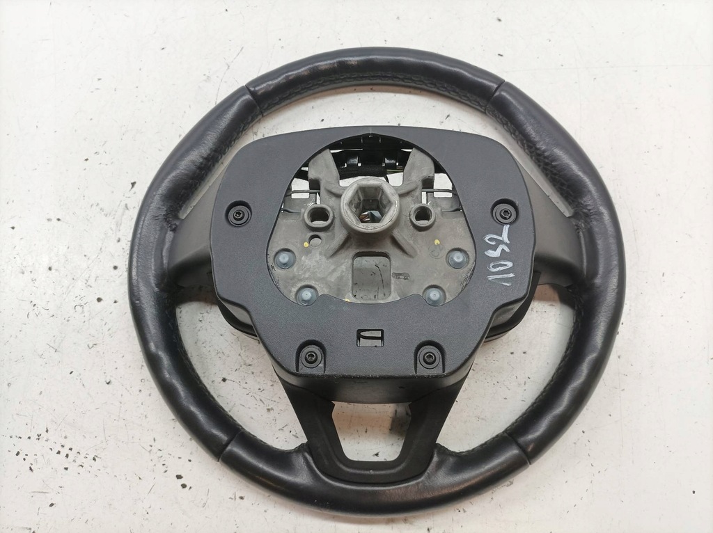 фото №8, Воздуховод кожаный мультифункция трёхспицевая ford galaxy mk4 2015-2023