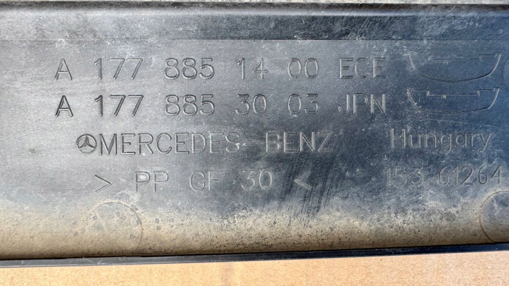 фото №5, Защита плита pod бампер mercedes a klasa w177 a177