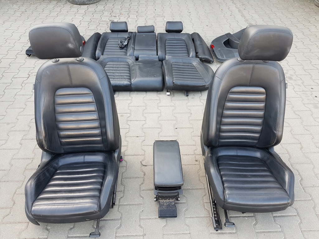 фото №1, Vw passat b7 kombi сиденья кожаный заднее сиденье