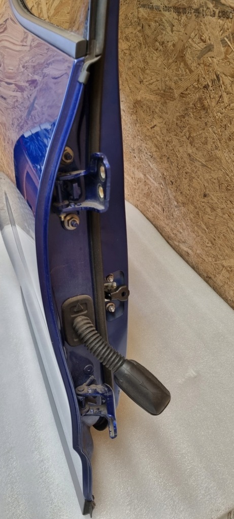 фото №11, Renault clio v двері правий праве задня задні 120mik колір blue iron terqh