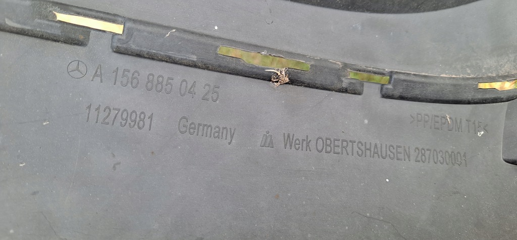 фото №11, Mercedes gla w156 x156 бампер перед передній гарний