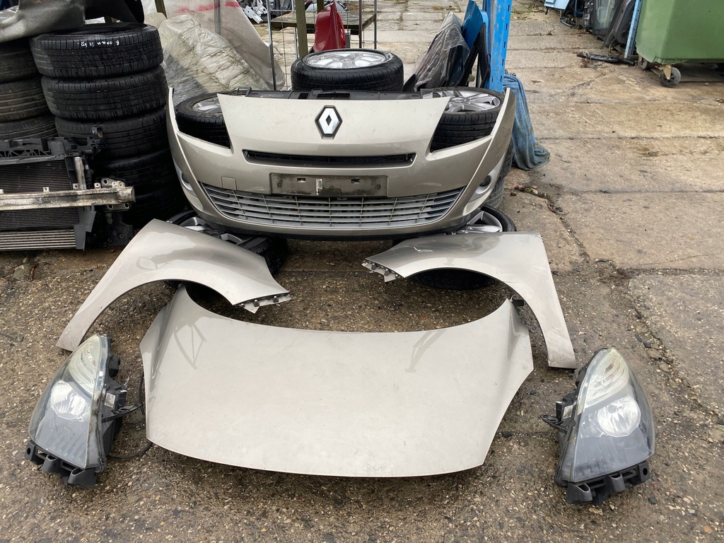 фото №1, Бампер капот перед scenic iii колір tehnk