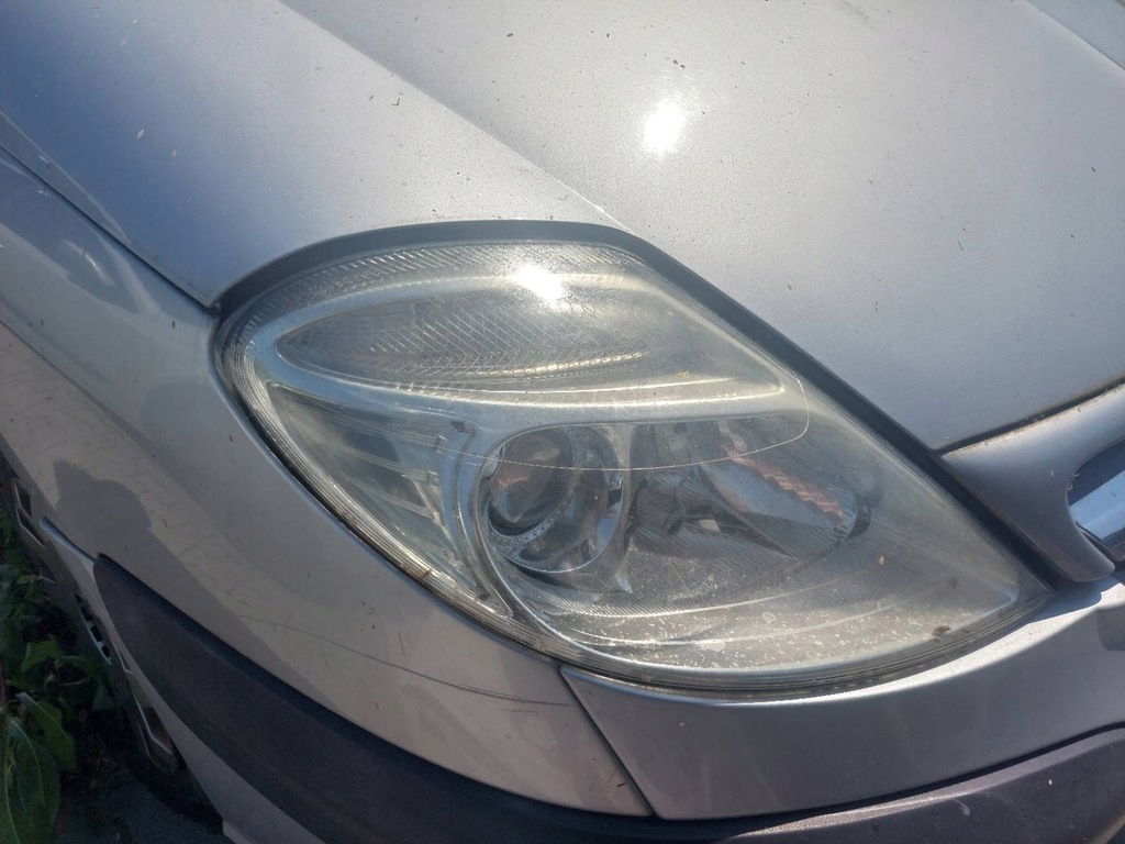 фото №9, Kompletny перед citroen c8 przed liftem ebrh капот крыло бампер лампы