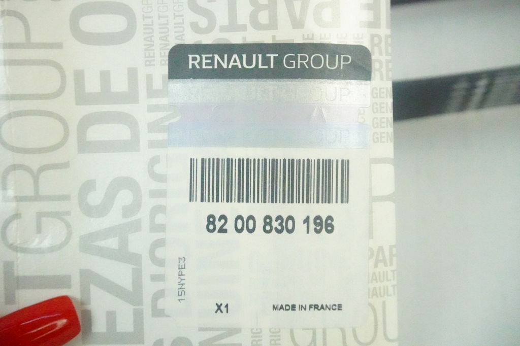 фото №3, Modus clio iii twingo ii 1.2 16v ремінь ролик обладнання 7pk 1035 оригінал