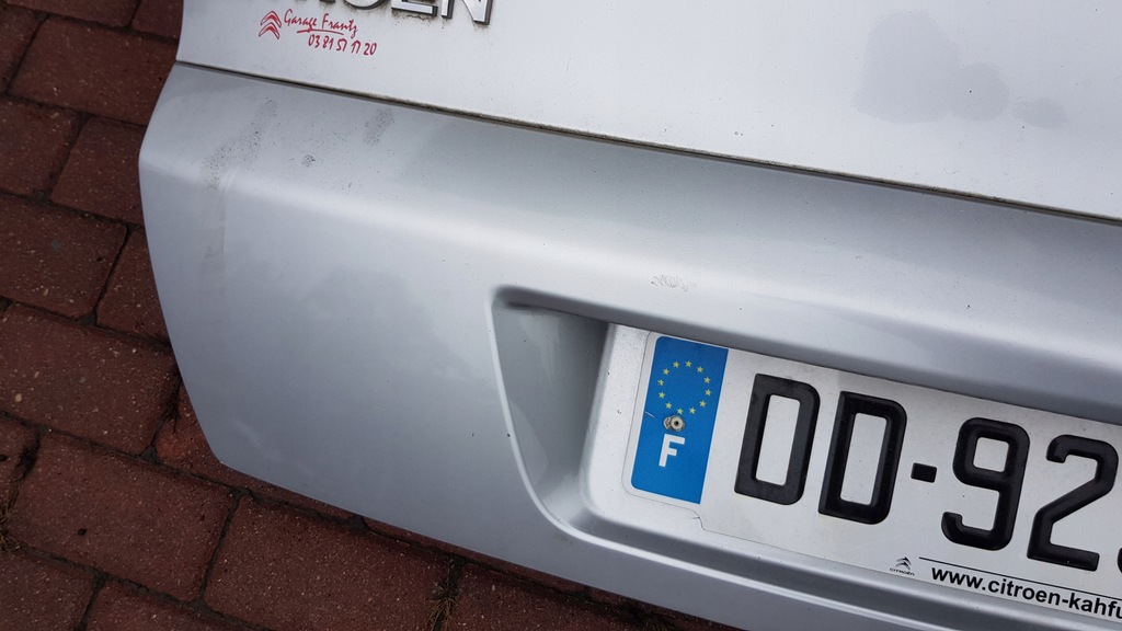 фото №4, Крышка багажника задняя задняя citroen c4 picasso i ezrc