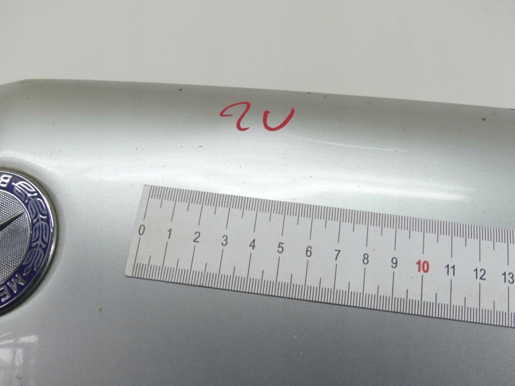 фото №4, Капот передняя mercedes r w251 серебристый c775