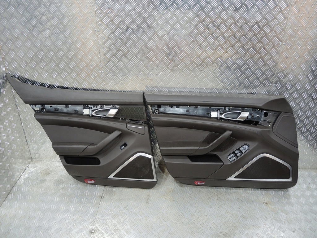 фото №7, Сиденья комплект кожа porsche panamera espresso tv