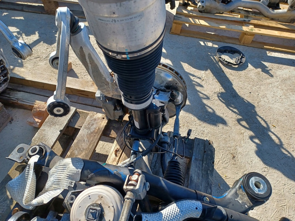 фото №11, Mercedes gl gls w166 166 поворотный кулак рычаги p перед