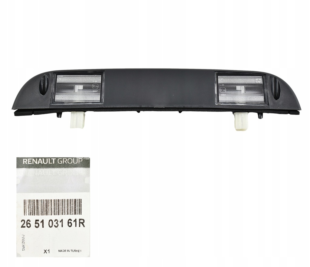 фото №10, Лампа номерного знака реєстраційний kangoo ii оригінал