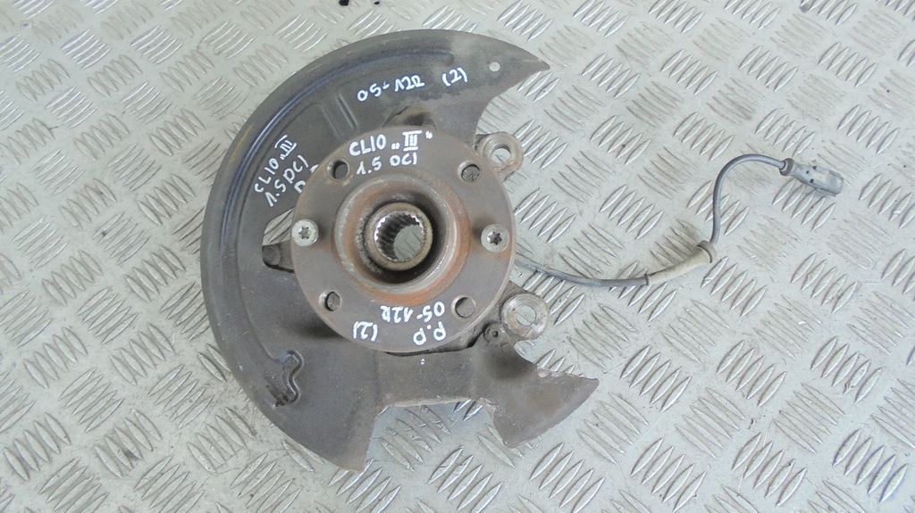 фото №1, Поворотный кулак правый перед renault clio iii 1.5 dci 05r