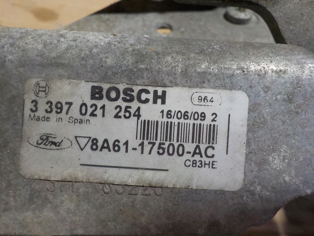 фото №4, Ford fiesta механизм дворник 8a61-17b571-aa