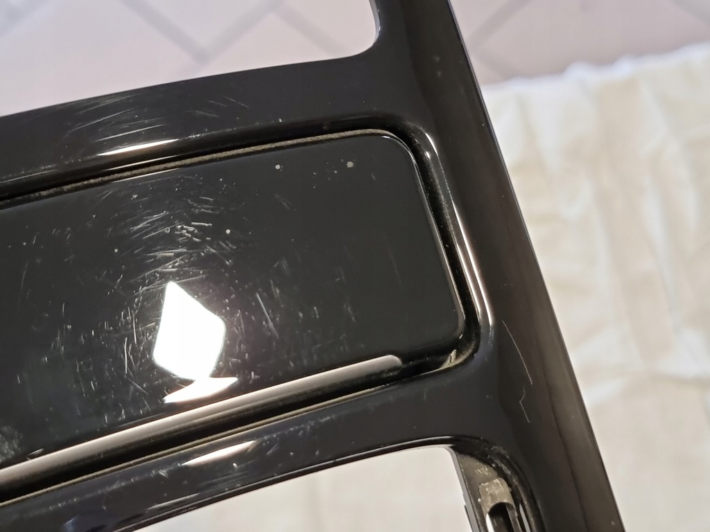 фото №8, Porsche cayenne 7p5 рамка dekor передач чёрный