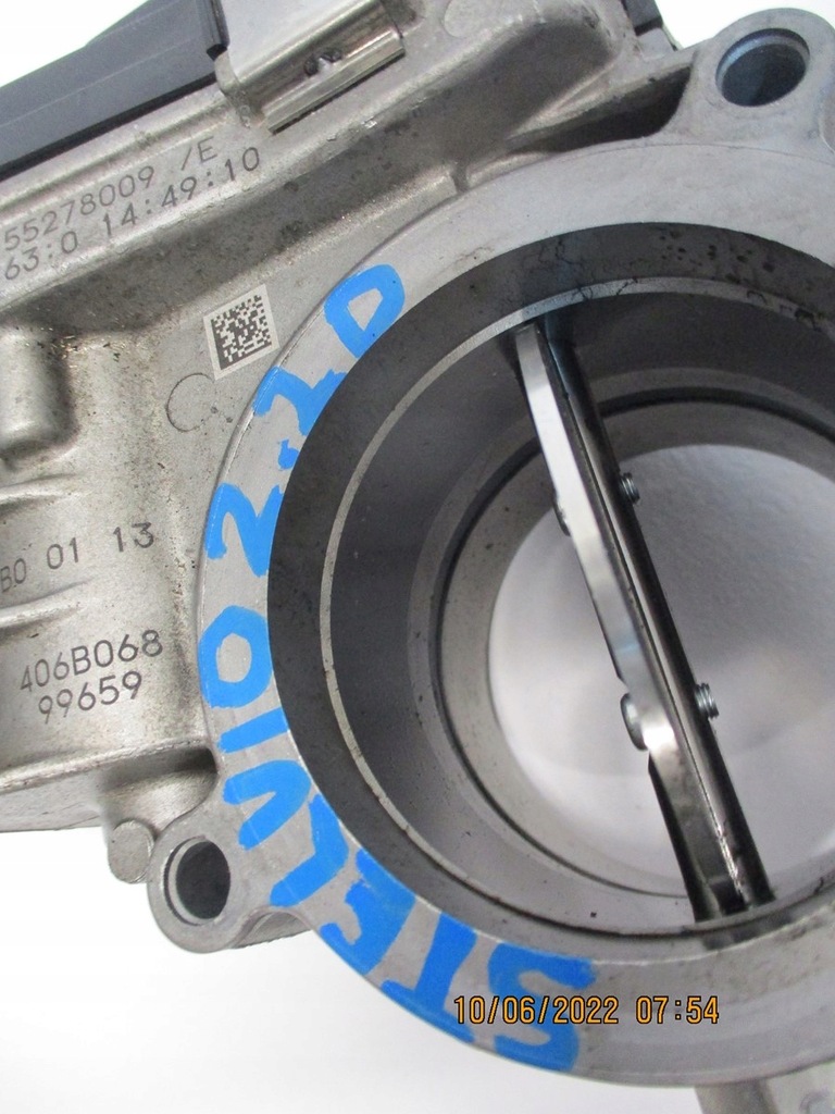 фото №5, Дросельна заслінка alfa romeo stelvio 2,2 55278009