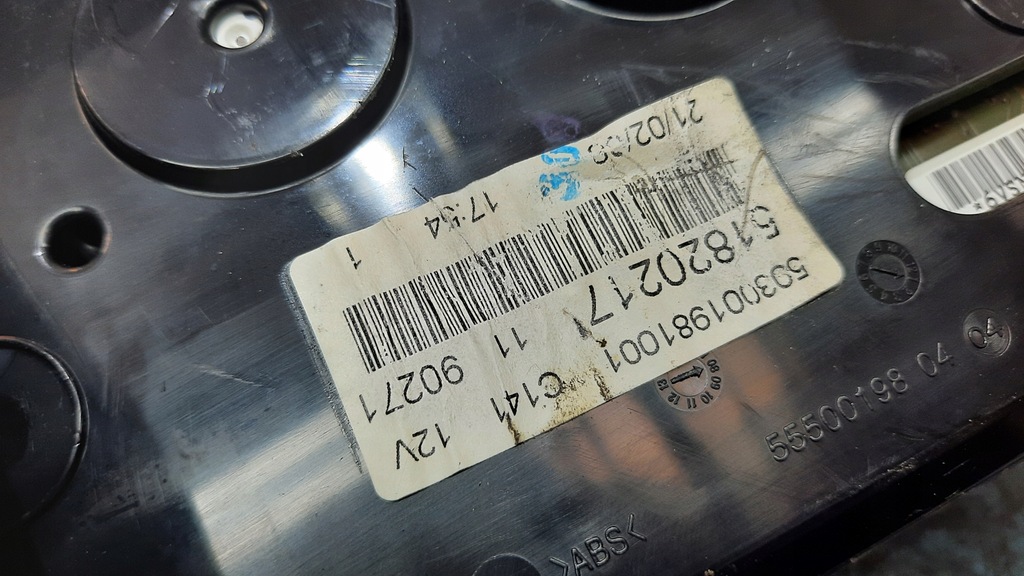 фото №6, Лічильник прилади 51820217 fiat bravo ii 1.4b