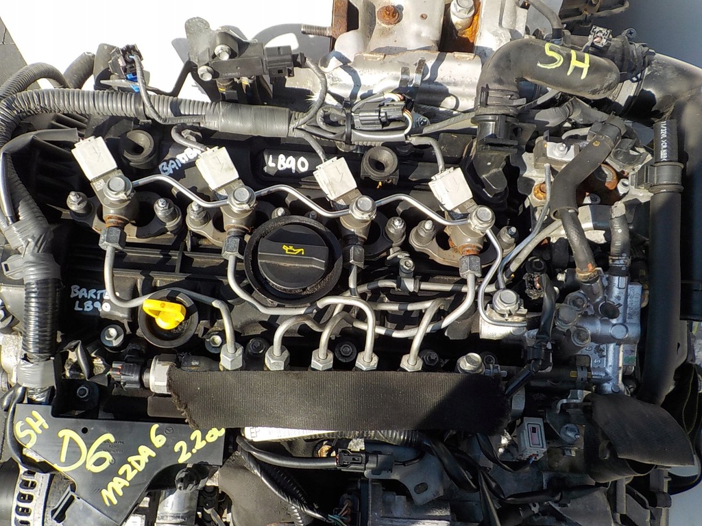 фото №13, Mazda iii 6 gj 14r 2.2 d skyactiv 150km двигун sh kompletny