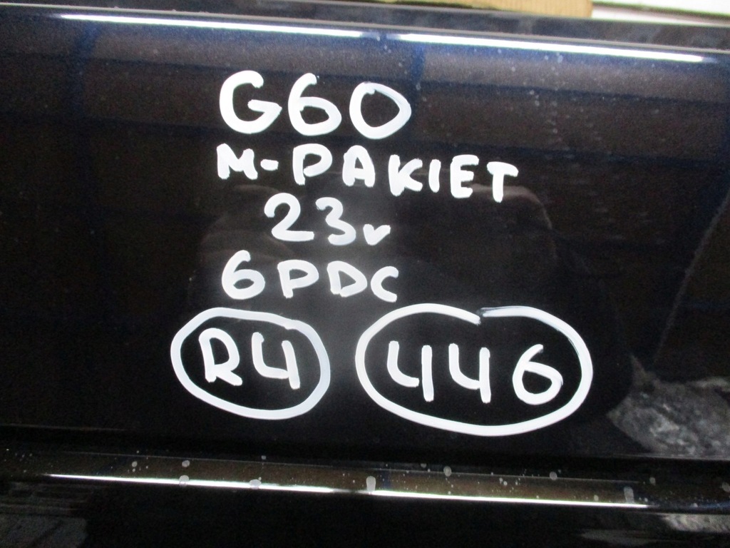 фото №11, Бампер bmw 5 g60 23r 6pdc m-pakiet 23r задняя задний