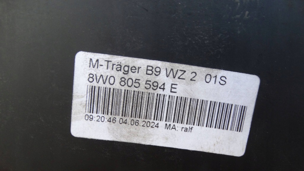 фото №6, Pas передний 8w0805594e audi a4 b9 ideał