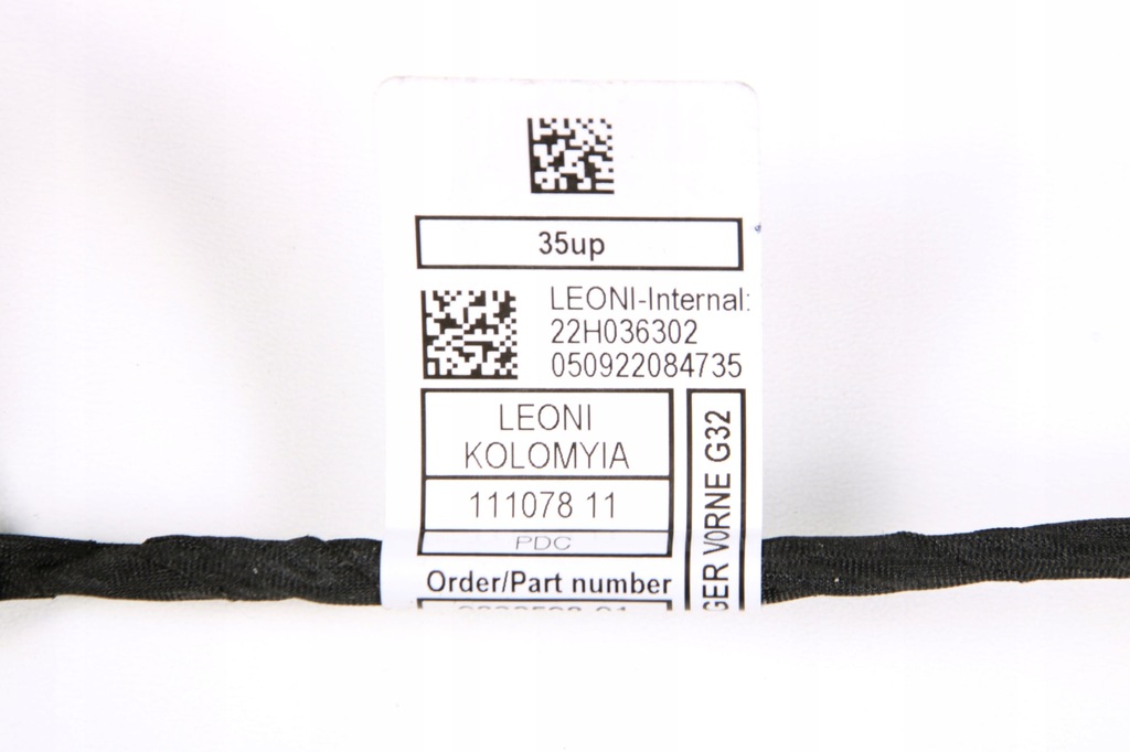 фото №9, Bmw 6 g32 lci джгут електропроводка бампера перед 9832598