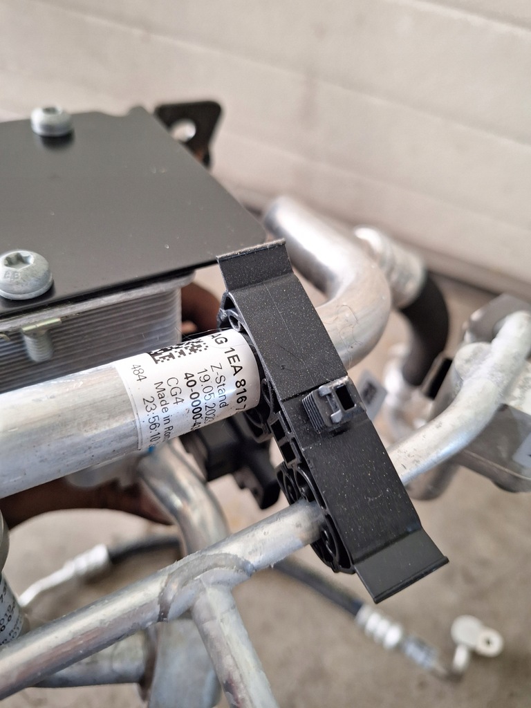 фото №8, Vw id4 id3 теплообмінник тепла радіатор шланг кондиціонера 1ea816741k