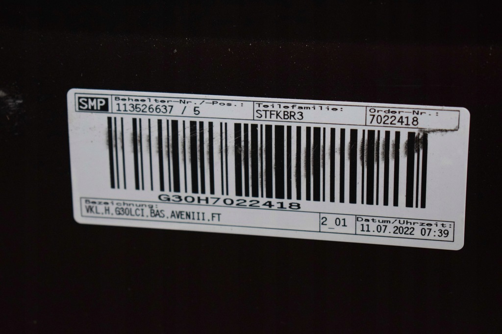 фото №12, Бампер задня задній bmw 5 g30 lci kompletny