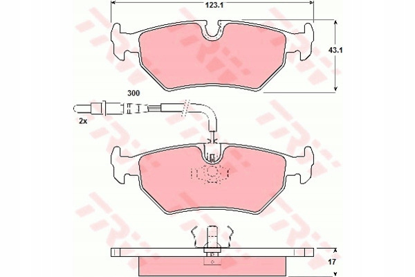 фото №15, Гальмівна колодка гальмівний kpl. задня citroen evasion fiat scudo, ulysse lancia zeta