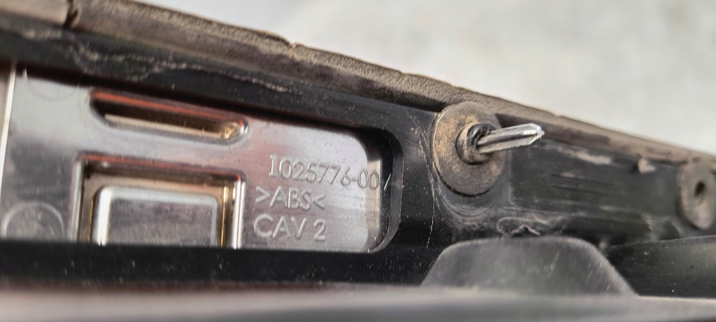 Молдинг накладка накладка кришки задня tesla model s Оригінал