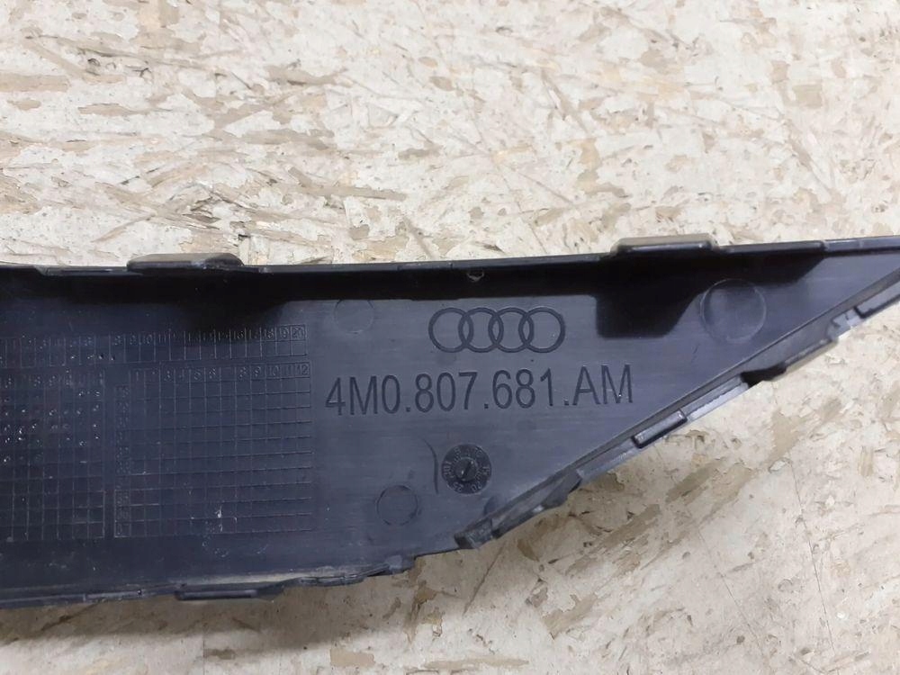 фото №9, Решётка бампера левая audi q7 4m0 lift 4m0807681am