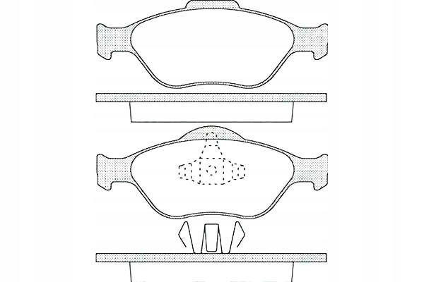 фото №2, Lpr комплект гальмівних колодок ham. перед ford ka, street ka