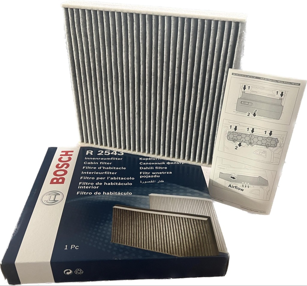 фото №1, Bosch фильтр салонный угольный skoda superb iii