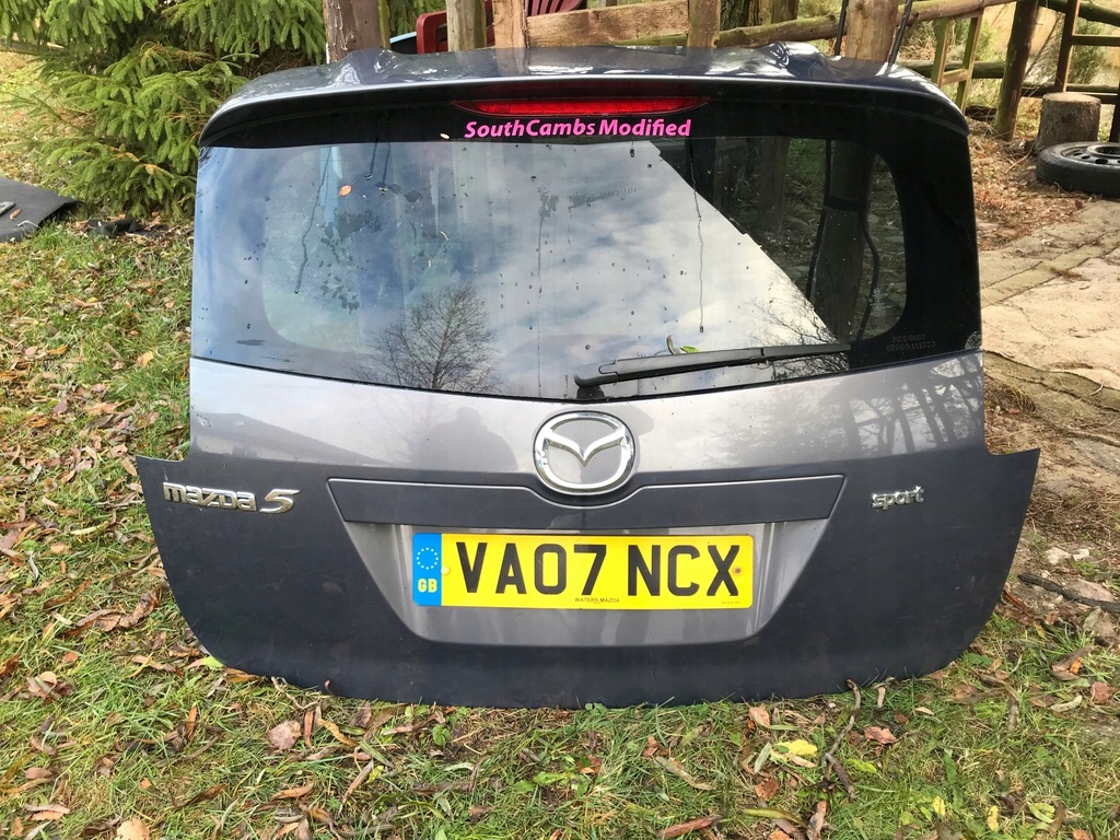 фото №1, Mazda 5 крышка багажника задняя задняя 29y серая