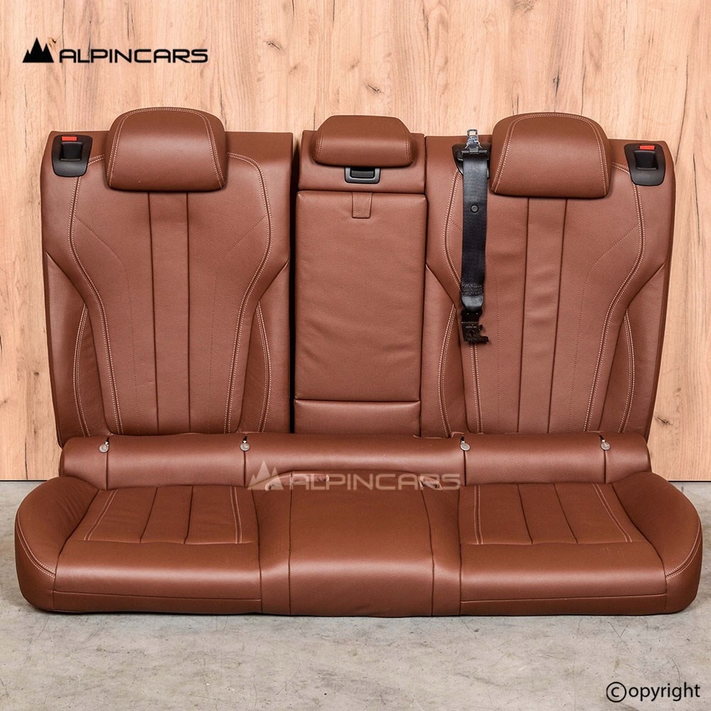 фото №7, Bmw f16 x4 оббивка сидіння середина шкіра