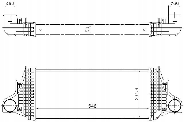 Купити Nissens інтеркулер mercedes gl 320 cdi 4-matic 1