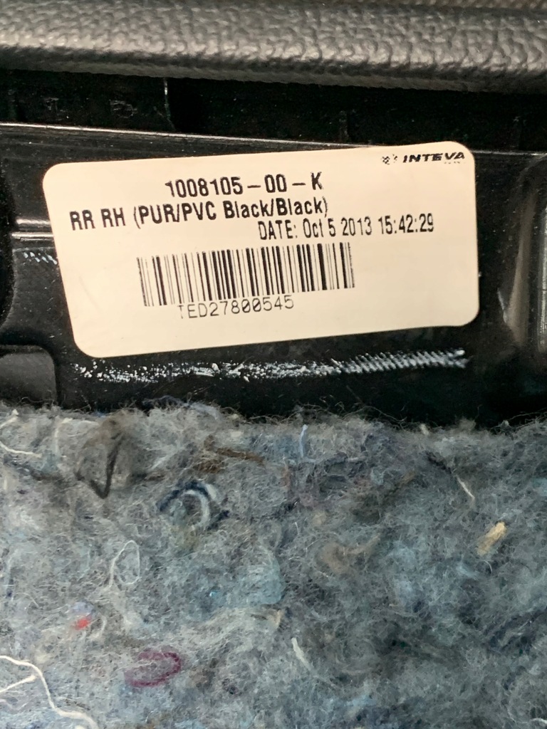 фото №9, Tesla s обивка дверь обшивка правый 1008105-00-k