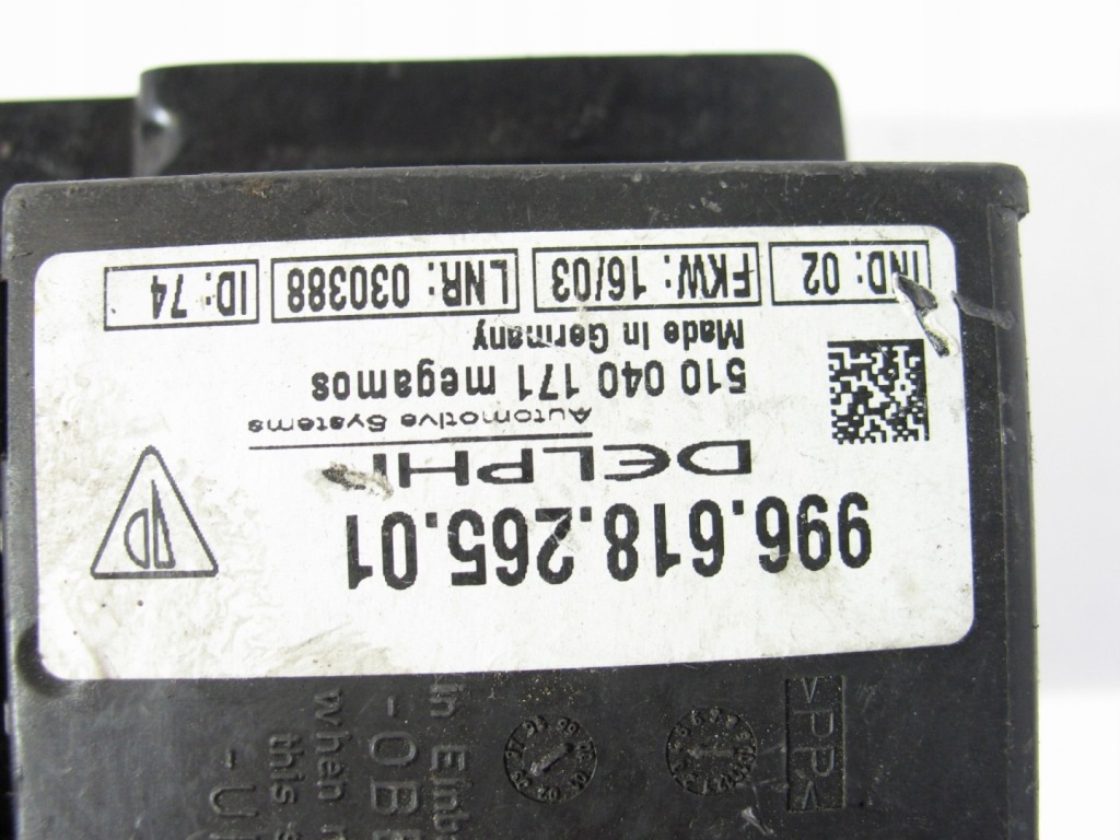 фото №4, Модуль сигнализация porsche 986 977 3.6 99661826501