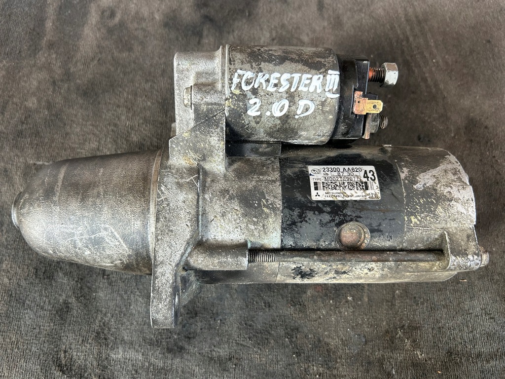 фото №1, Subaru forester iii 2.0d стартер