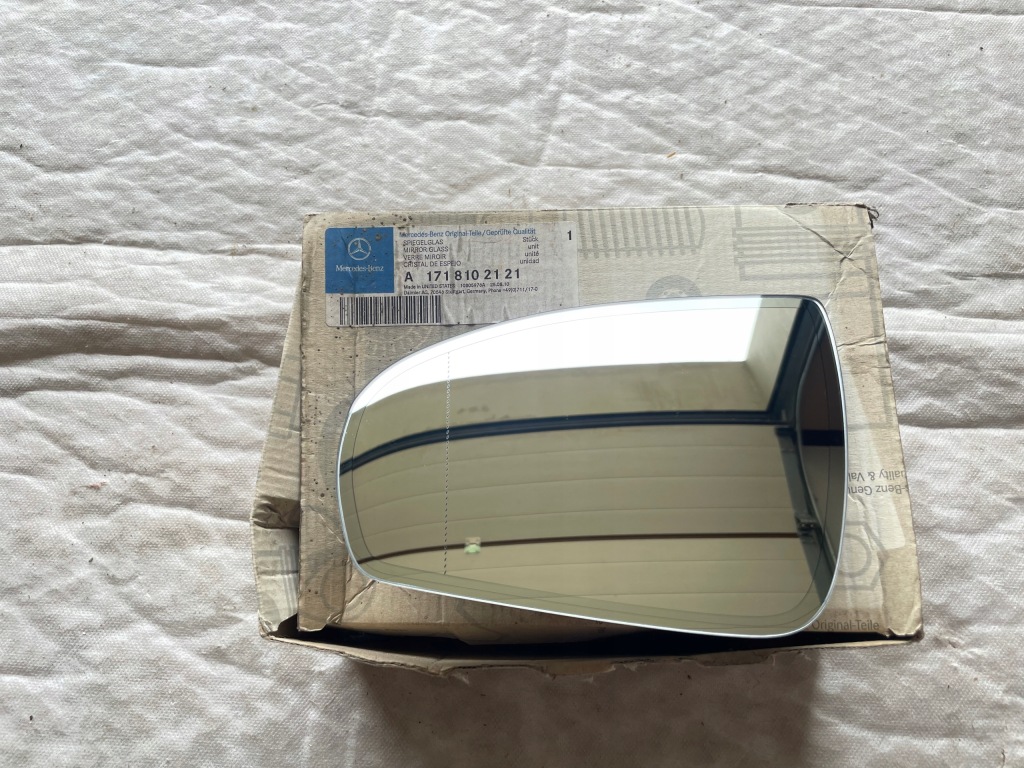 фото №5, Новий oryg вкладиш дзеркало mercedes slk r171 sl r230 cls c219 cl203 c207 лівий