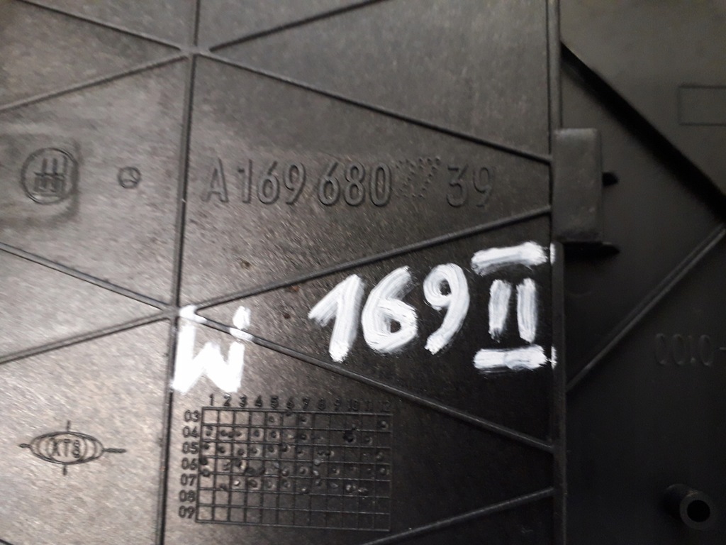 фото №8, Mercedes a w169 04-12 рамка домкрата вибірник передач 1696802739