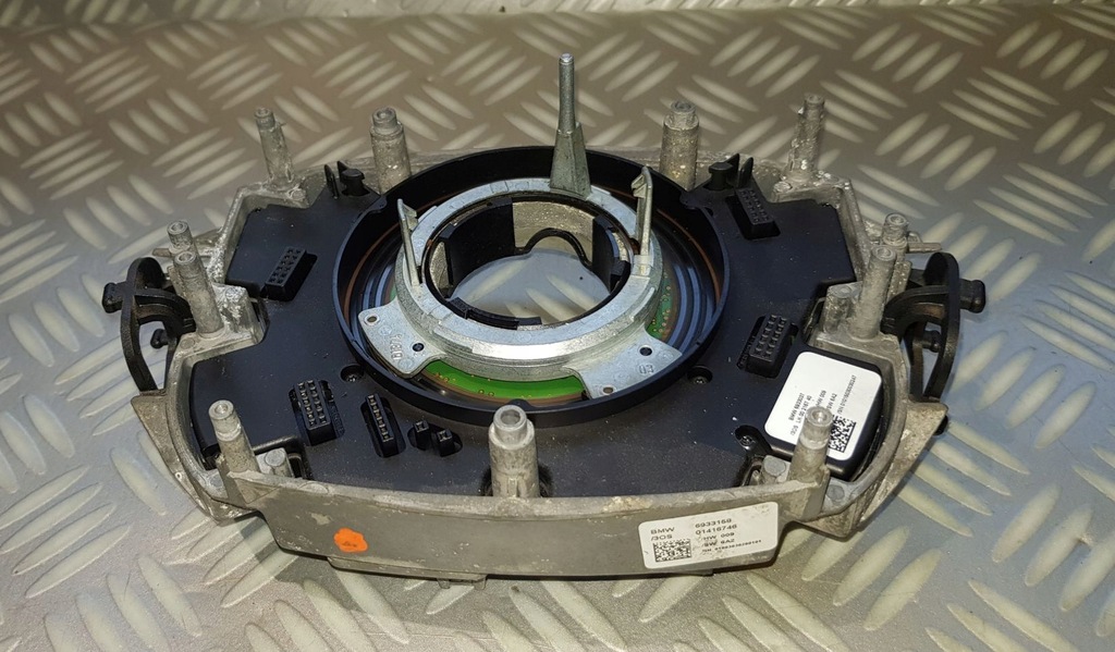 фото №5, Bmw 7 e65 e66 датчик kąta поворота модуль руля дорожка подшипника щетки 6933037