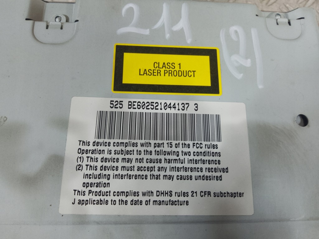 фото №3, Mercedes e w211 02- радио радиопроигрыватель a2118201079