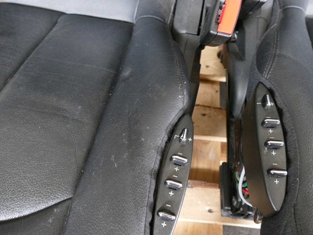 фото №14, Mercedes w209 c209 lift amg сидіння заднє сидіння обшивка оббивка комплект шкіра