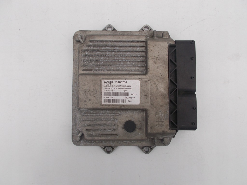 фото №1, Бортовой компьютер блок управления двигателя fiat panda ii 55180280